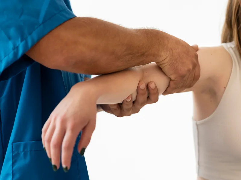 Chiropractic care for elbow pain at Honolulu Pain Relief Center in Honolulu